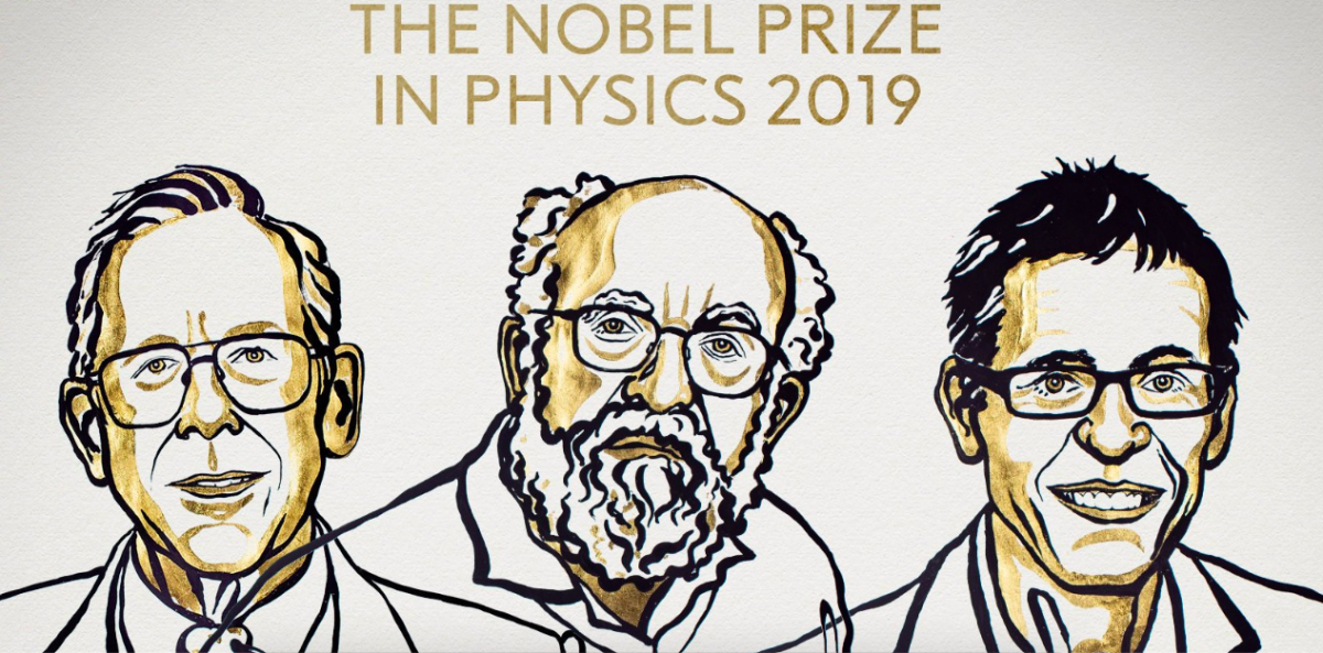 पीबल्स, क्वेलोझ आणि मेयर यांना भौतिकशास्त्राचे नोबेल